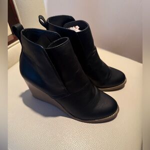 Nautica Black Ankle Booties
